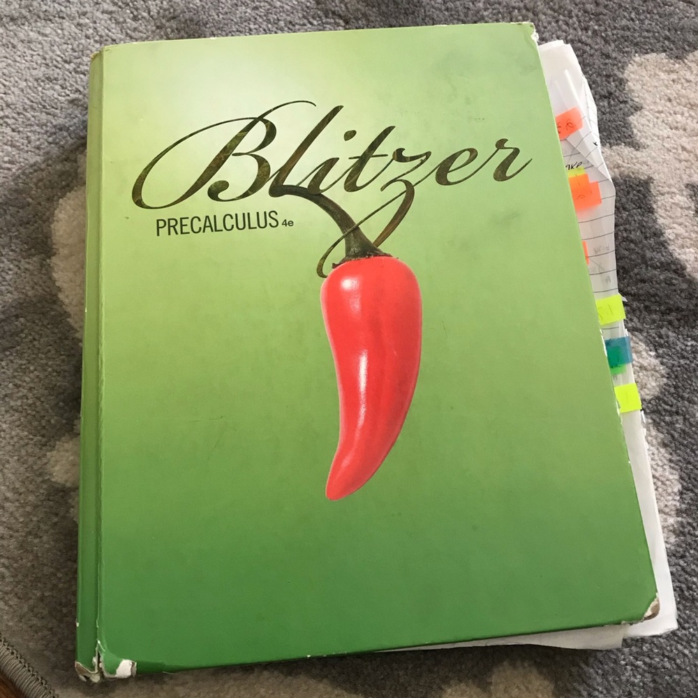 Precalc textbook